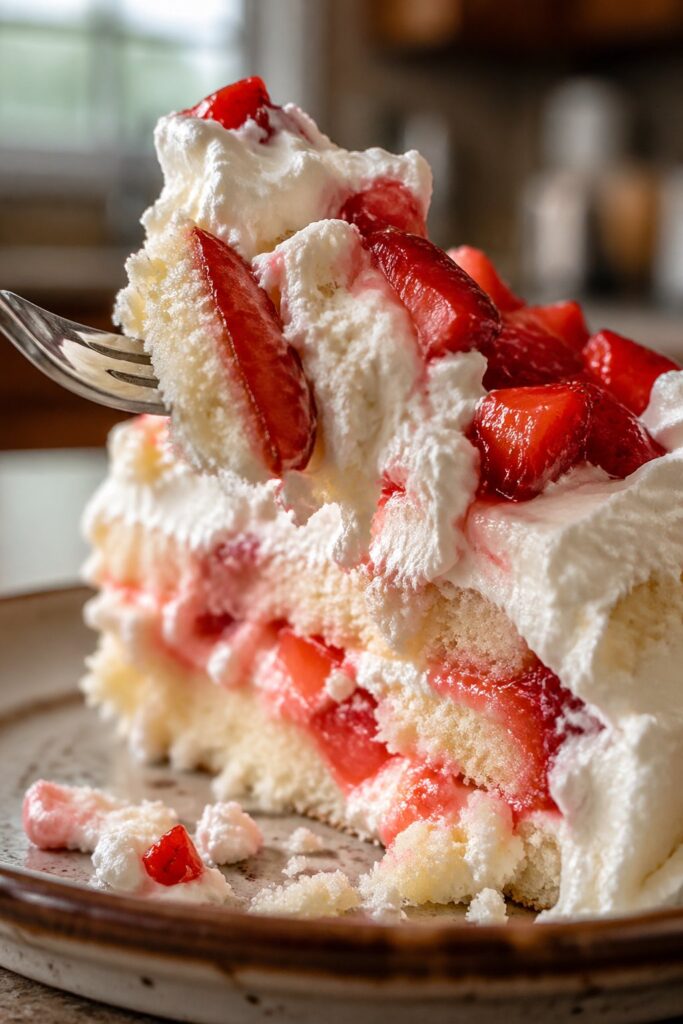 Olive Garden Strawberry Cream Cake Recipe