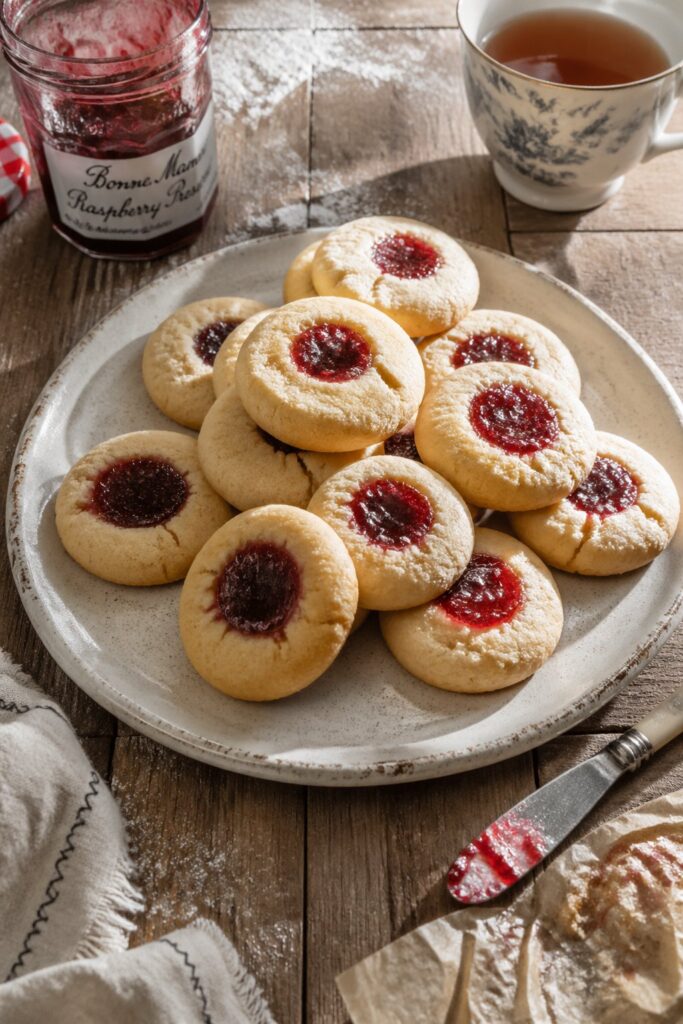 Barefoot Contessa Jam Thumbprint Cookies Recipe