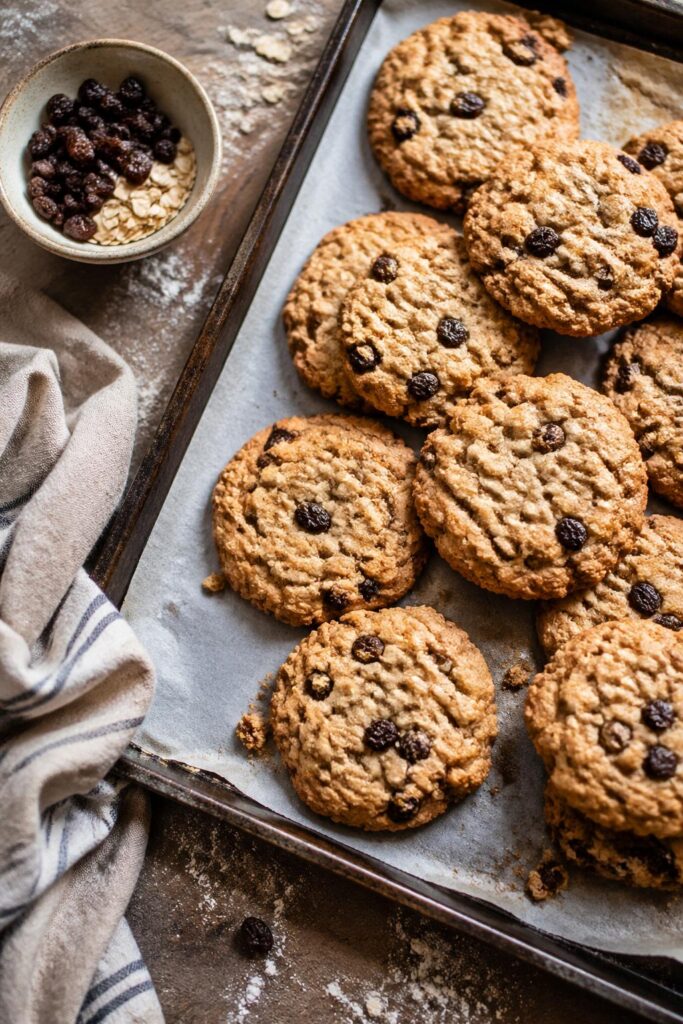 Mary Berry Oat and Raisin Cookies Recipe