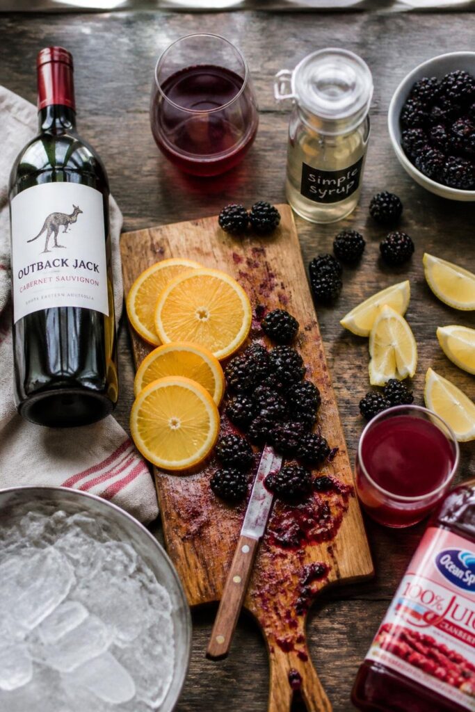 Outback Blackberry Sangria Recipe