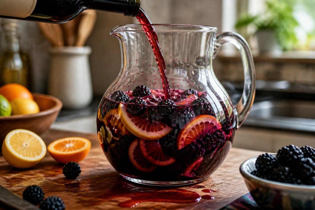 Outback Blackberry Sangria Recipe