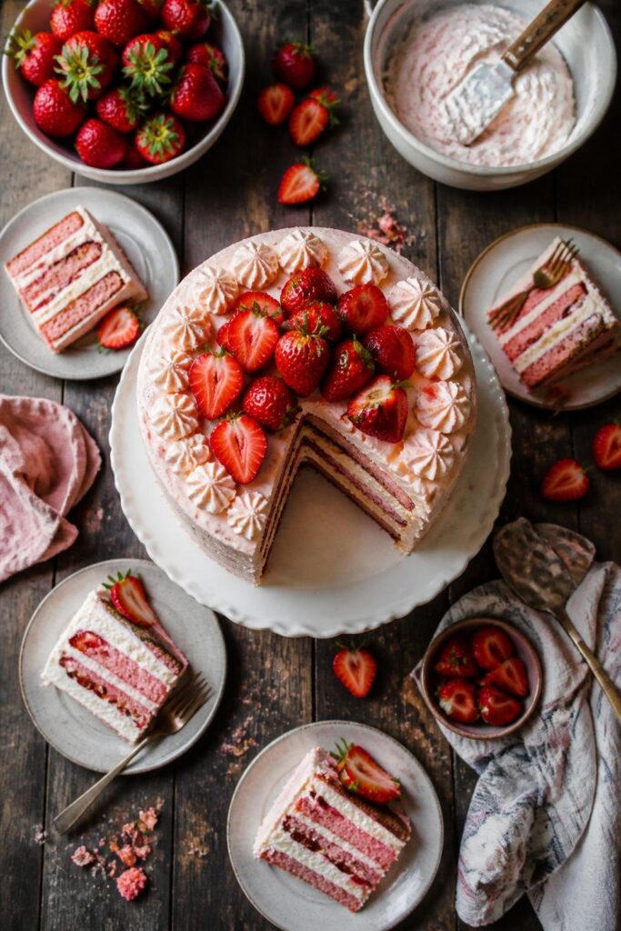 Edgar's Strawberry Cake Recipe