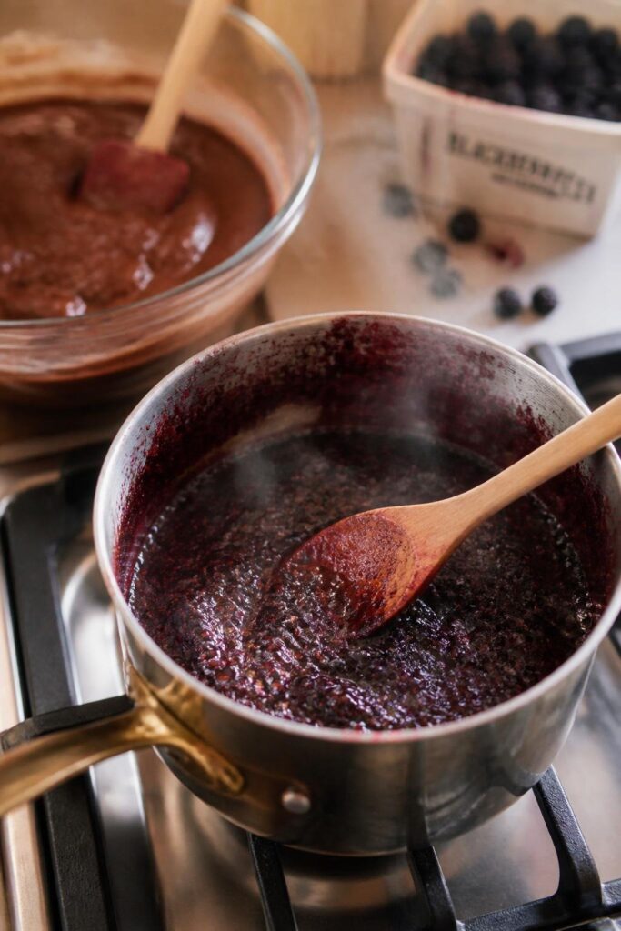 Blackberry Velvet Gothic Cake Recipe