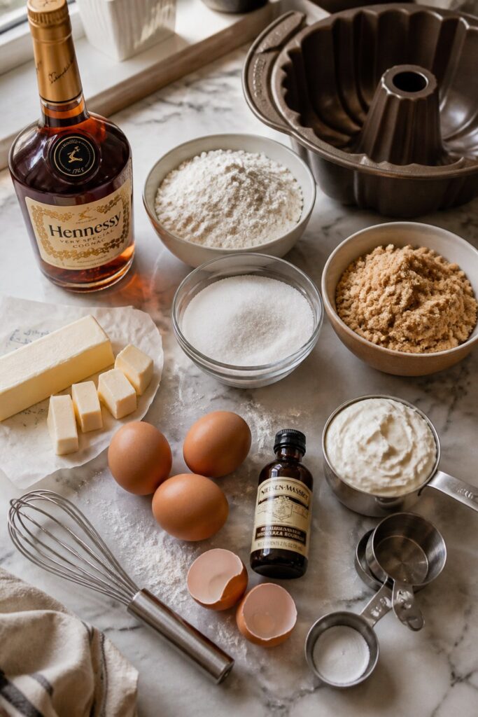 Hennessy Pound Cake Recipe