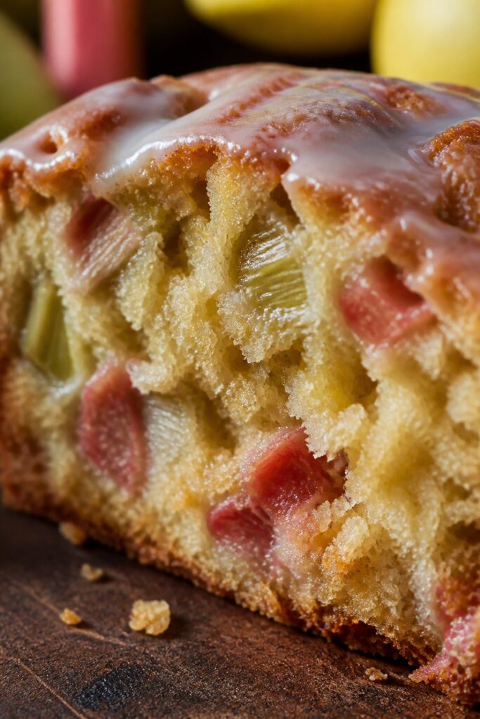 Lemon Rhubarb Bread Recipe