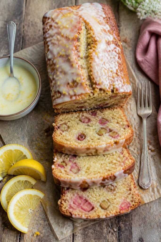 Lemon Rhubarb Bread Recipe