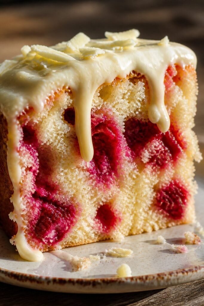 Mary Berry White Chocolate and Raspberry Cake
