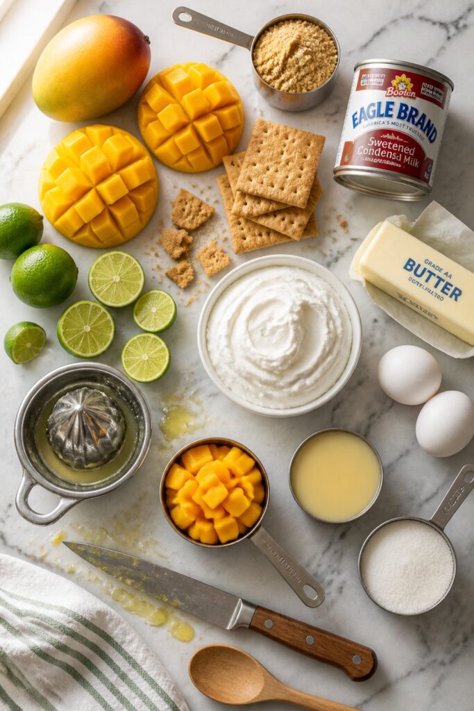 Mango Key Lime Pie Recipe