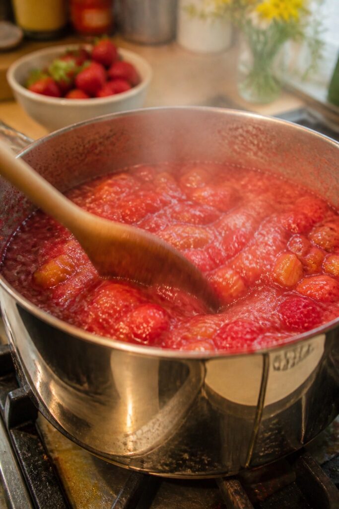 Strawberry Rhubarb Crumb Bars Recipe