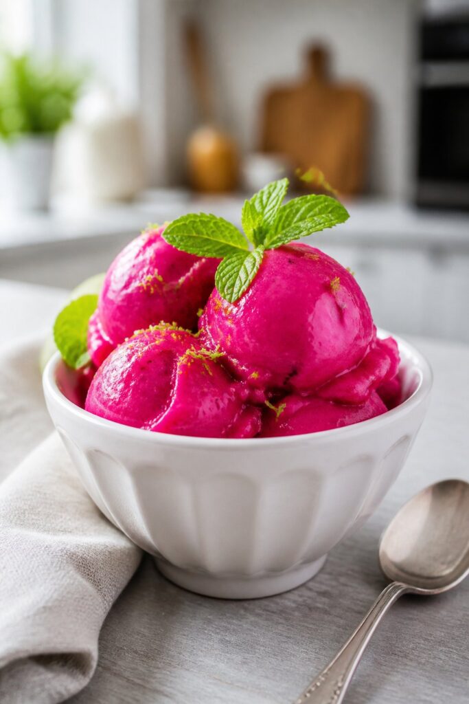 Dragon Fruit Sorbet Recipe