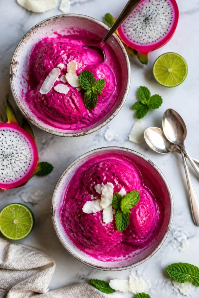 Dragon Fruit Sorbet Recipe