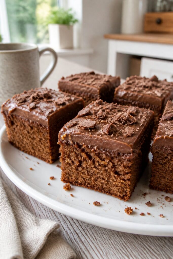 Mary Berry Coffee Fudge Traybake Recipe