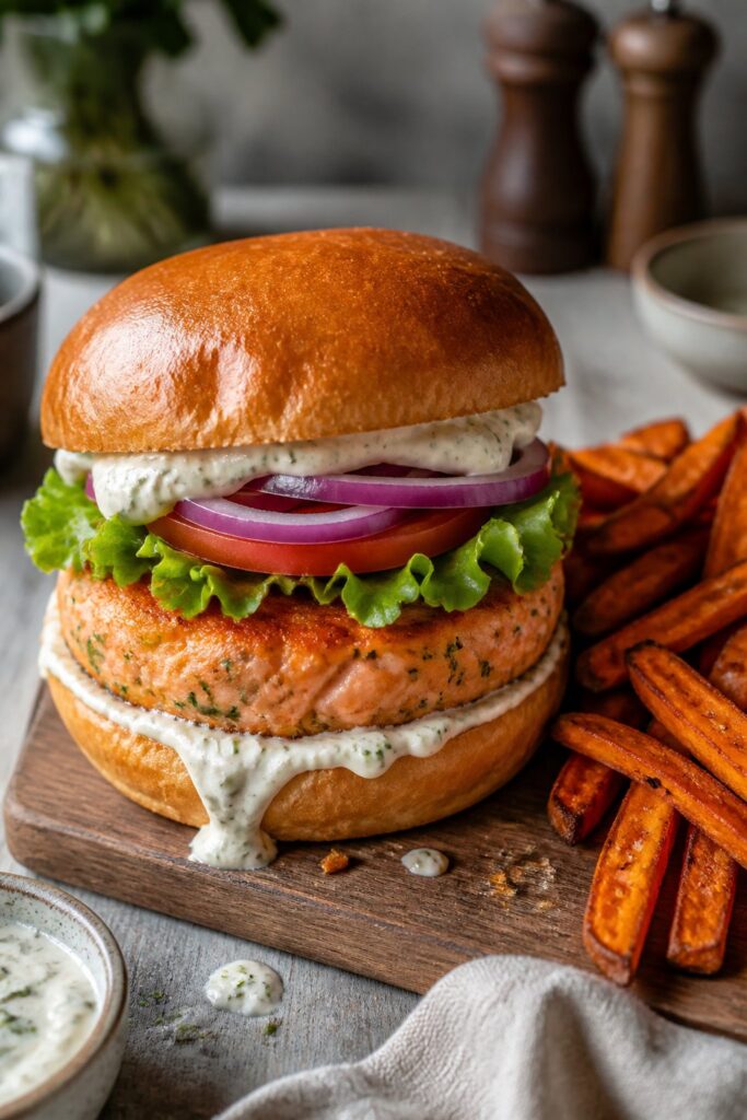 Mary Berry Salmon Burger Recipe