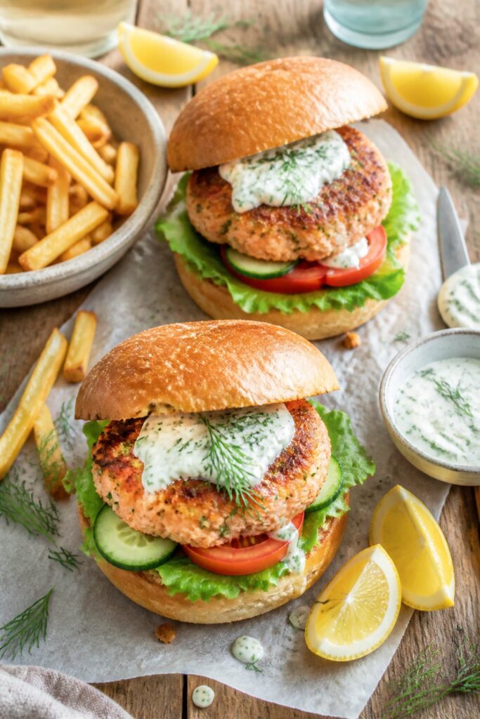 Mary Berry Salmon Burger Recipe