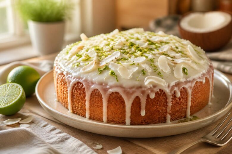 Mary Berry lime and coconut cake Recipe