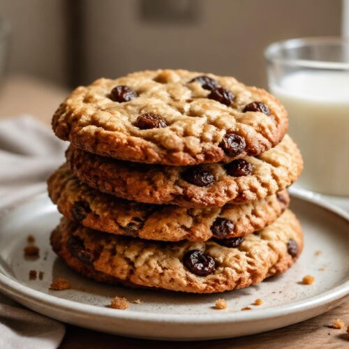 Mary Berry Oat and Raisin Cookies Recipe