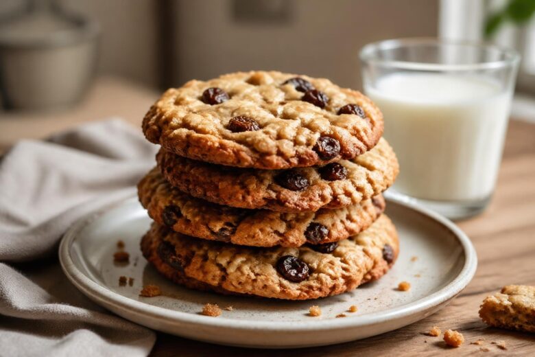 Mary Berry Oat and Raisin Cookies Recipe