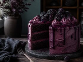 Blackberry Velvet Gothic Cake Recipe