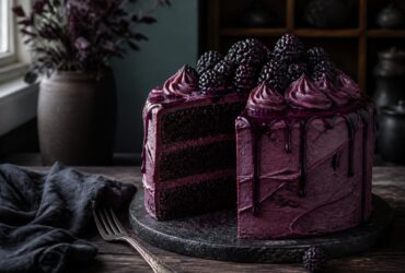 Blackberry Velvet Gothic Cake Recipe