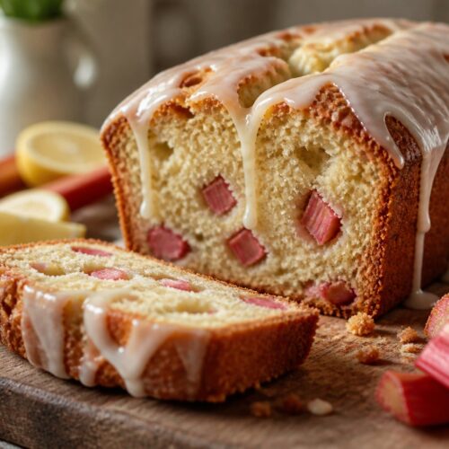 Lemon Rhubarb Bread Recipe