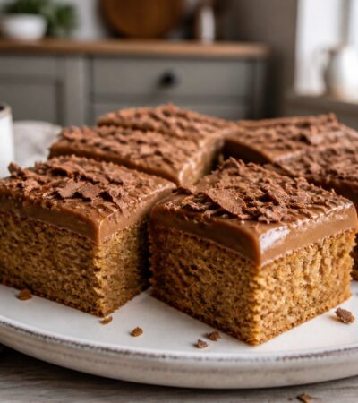 Mary Berry Coffee Fudge Traybake Recipe
