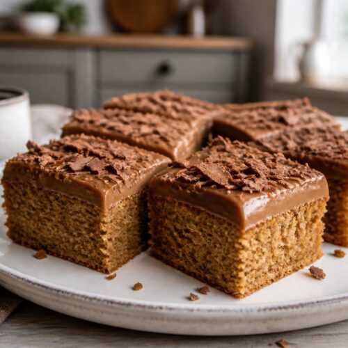 Mary Berry Coffee Fudge Traybake Recipe
