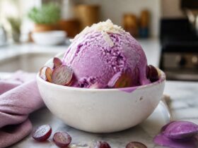 Grape Juice Ice Cream Recipe